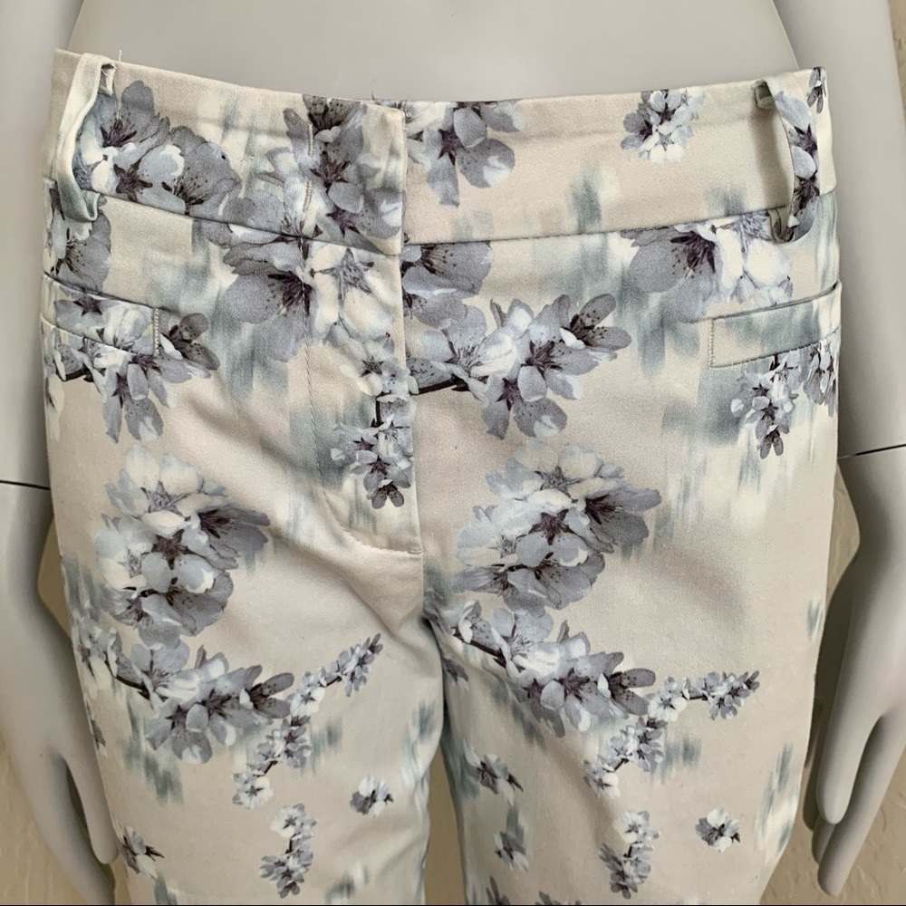 CAMBIO Renira Slim Fit Floral Mid-Rise Ankle Jeans - Picture 4 of 16